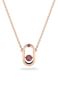 Swarovski Bronzový náhrdelník s krystaly Sparkling Dance 5620550