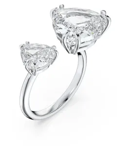 Swarovski Luxusní otevřený prsten s krystaly Millenia 5602847 55 mm