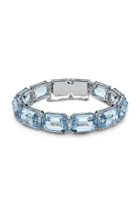 Swarovski Třpytivý náramek s modrými krystaly Millenia 5614927