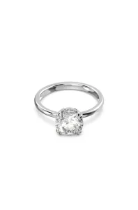 Swarovski Zásnubní prsten s čirým krystalem Constella 5642635 58 mm