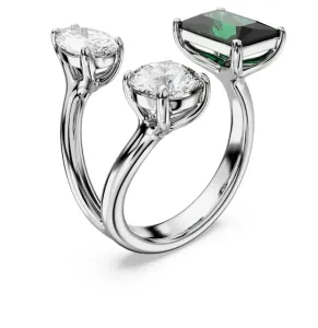 Swarovski Luxusní otevřený prsten s krystaly Mesmera 5676971 50 mm