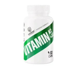 Vitamin K2 + D3 - Swedish Supplements 60 kaps