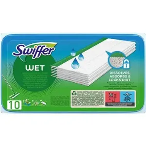 Swiffer Sweeper na podlahy Náhrady Vlhčené 10ks