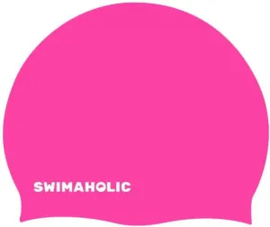 Dětská plavecká čepice swimaholic classic cap junior růžová #5994540