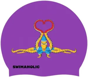Plavecká čepice swimaholic octopus cap fialová