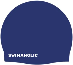 Plavecká čepice swimaholic seamless cap tmavě modrá #5994532