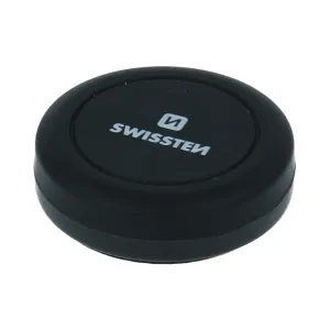 Magnetický nalepovací držák do auta Swissten S-Grip Dashboard M10, černý