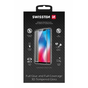 Swissten 3D Full Glue pro Apple iPhone 13 mini černé