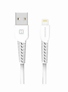 SWISSTEN datový kabel USB / Lightning, délka 1 m Barva: Bílá