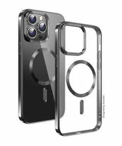 SWISSTEN metalické pouzdro MagStick pro iPhone, MagSafe, černé Model: iPhone 13 Pro Max