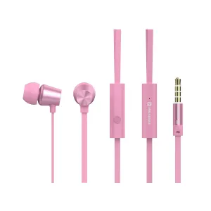SWISSTEN EARBUDS DYNAMIC YS500 sluchátka s jack 3,5 mm Barva: Růžovo/zlatá