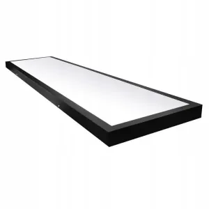 DomenoLED Panel led přisazený 120x30 cm černá 60w 4000K