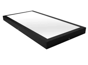 DomenoLED Přisazený led panel 60x30cm černý 36w 4000K