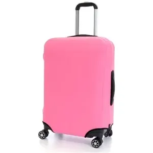 Obal na kufr T-class (růžová) Velikost M (výška kufru cca 55cm)