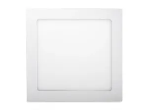 T-LED Bílý vestavný LED panel hranatý 225 x 225mm 18W 24V CCT 102206