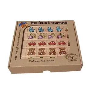 T-Wood žolíkové domino - hračky