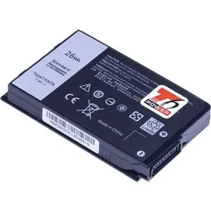 T6 Power pro notebook Dell 2JT7D, Li-Ion, 7,4 V, 3420 mAh (26 Wh), černá