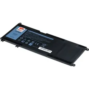 T6 Power pro notebook Dell 7FHHV, Li-Poly, 15,2 V, 3680 mAh (56 Wh), černá