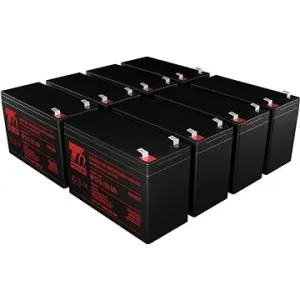 Sada baterií T6 Power pro Dell 2700W Rack UPS, VRLA, 12 V