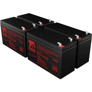 Sada baterií T6 Power pro záložní zdroj APC RBC115, VRLA, 12 V