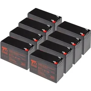 Sada baterií T6 Power pro záložní zdroj APC RBC12, VRLA, 12 V