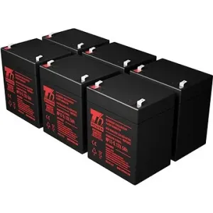 Sada baterií T6 Power pro záložní zdroj APC RBC141, VRLA, 12 V