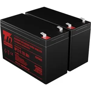 Sada baterií T6 Power pro záložní zdroj Hewlett Packard RBC124, VRLA, 12 V