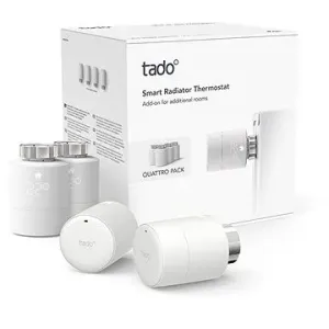Tado Chytrá termostatická hlavice Quattro, přídavné zařízení, sada, 4 ks