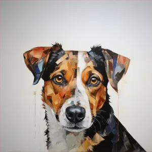 Teplákovina Takoy PANEL 75x75 cm Jack Russell teriér