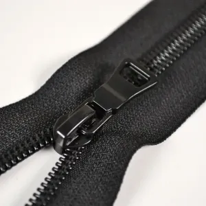Zip Sarah spirálový dělitelný 5 mm - černá 30 cm