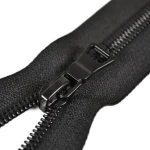 Zip Sarah spirálový dělitelný 5mm - černá 105 cm