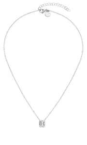 Tamaris Elegantní ocelový náhrdelník se zirkonem TJ-0062-N-45