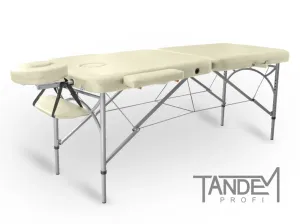 Skládací masážní stůl TANDEM Profi A2D Barva: krémová