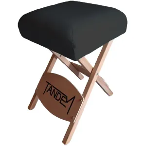 Skládací židle k masérskému stolu Tandem Barva: černá