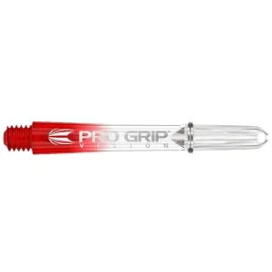 Target - darts Násadky Pro Grip Vision - midi - red