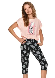 Dívčí pyžamo Polina s obrázkem Taro Barva/Velikost: růžová světlá / 146