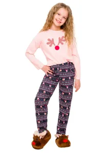 Dívčí pyžamo Sofia s obrázkem Taro Barva/Velikost: růžová světlá / 104