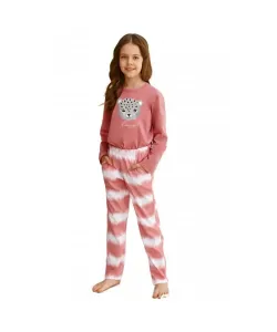 Taro Carla 2587 růžové Dívčí pyžamo, 104, růžová