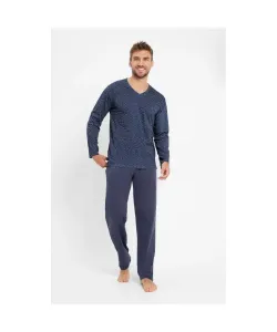 Taro Trevor 3070 dł/r 3XL-4XL Z24 Pánské pyžamo, 4XL, jeans