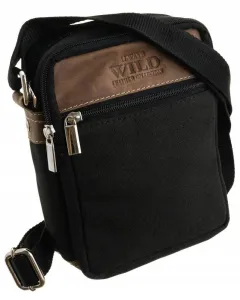 Praktická černá pánská taška Always Wild