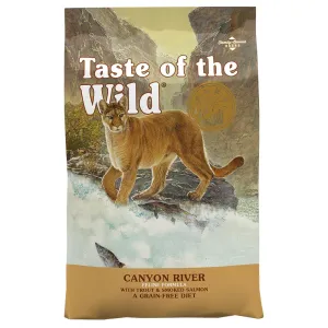 Taste of the Wild granule, 6,6 kg + 2 kg zdarma! - Canyon River Feline