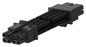 Te Connectivity 2354120-1 Cable Assy, 8Pos, Wtb Rcpt-Rcpt, 100Mm