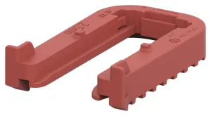 Te Connectivity 1564411-2 Mounting Clip, Pbt Gf, Red