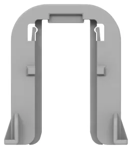 Te Connectivity 1564562-6 Mounting Clip, Pbt-Gf, Grey