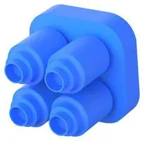 Te Connectivity 1586359-4 Cable Seal, 2.11Mm, Silicone Rubber