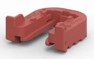 Te Connectivity 1703838-2 Fixing Slide, Pbt Gf, Red, 2.5Mm