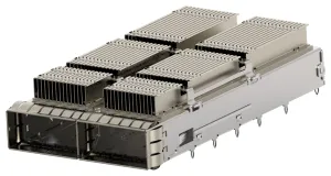 Te Connectivity 2342936-2 Cage Assembly, San Hs, 2Port, Press-Fit