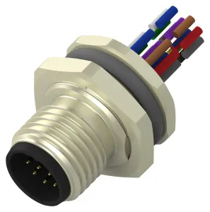 Te Connectivity T4171030012-001. Sensor Cord, 12P M12 Plug-Free End, 7.9