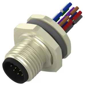 Te Connectivity T4171030012-001 Sensor Cord, M12 Cir Plug-Free End