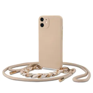 Kryt TECH-PROTECT ICON CHAIN IPHONE 11 BEIGE (9589046925160)